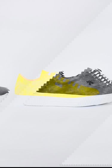  Valmenti Bosco Erkek Yeşil Hakiki Deri Sneakers & Spor Ayakkabı
