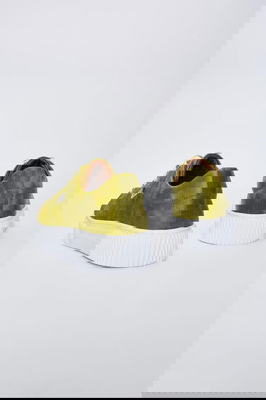  Valmenti Bosco Erkek Yeşil Hakiki Deri Sneakers & Spor Ayakkabı