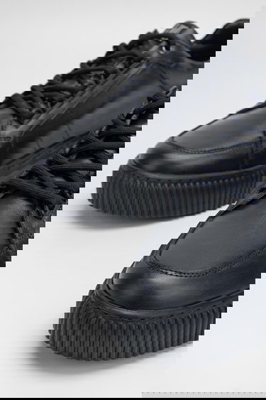  Valmenti Aletta Erkek Lacivert Hakiki Deri Sneakers & Spor Ayakkabı