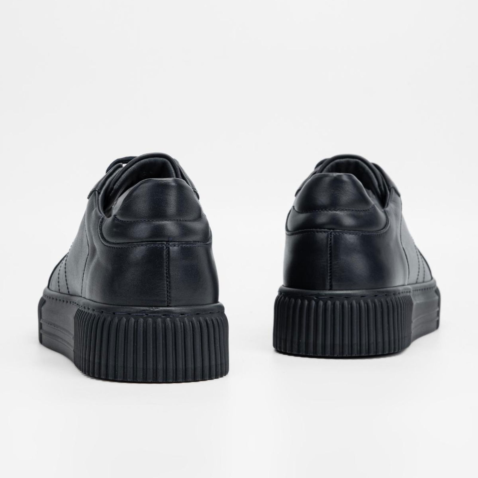 Valmenti Aletta Erkek Lacivert Hakiki Deri Sneakers & Spor Ayakkabı