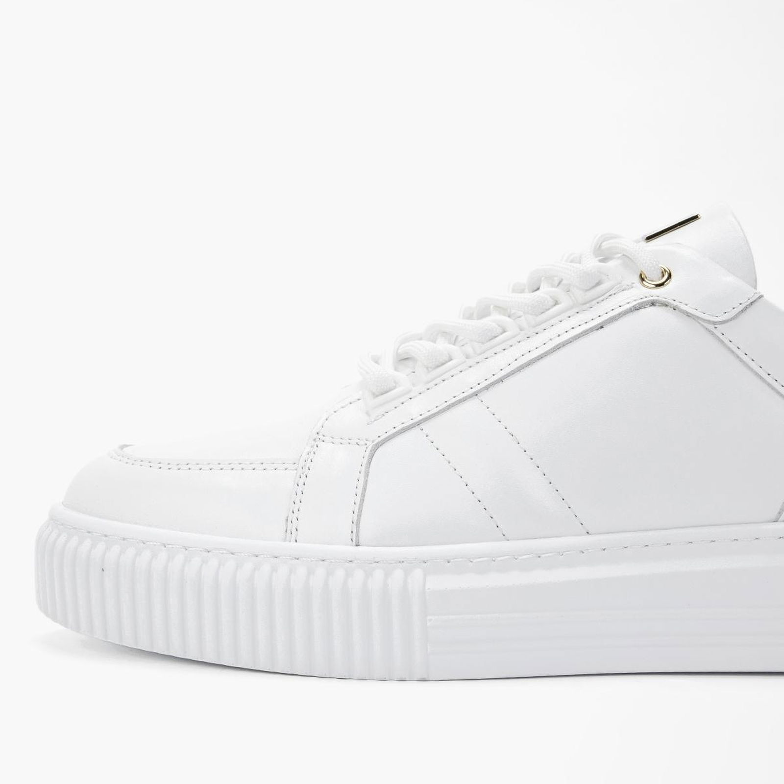 Valmenti Aletta Erkek Beyaz Hakiki Deri Sneakers & Spor Ayakkabı