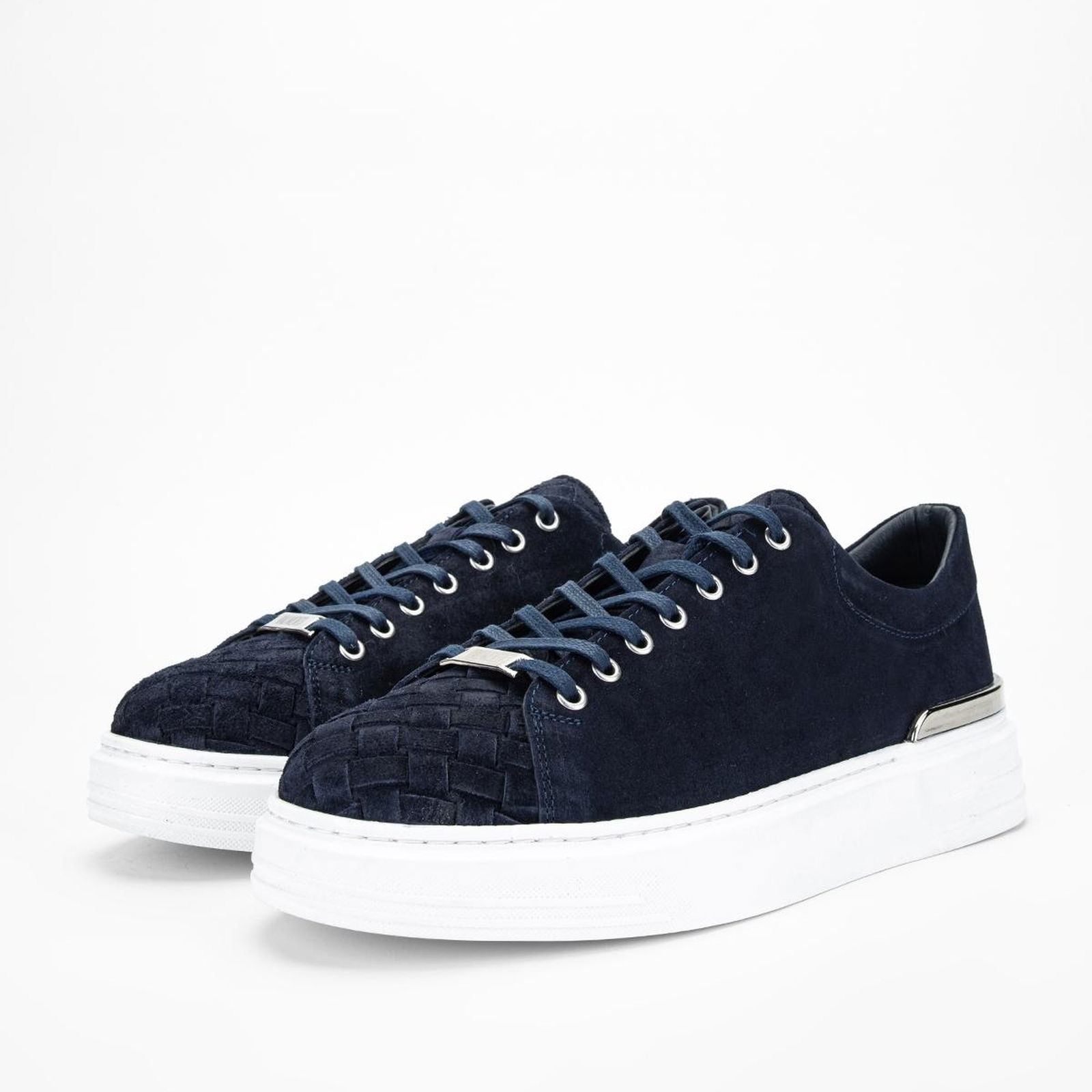 Valmenti Aletta Erkek Lacivert Süet Hakiki Deri Sneakers & Spor Ayakkabı