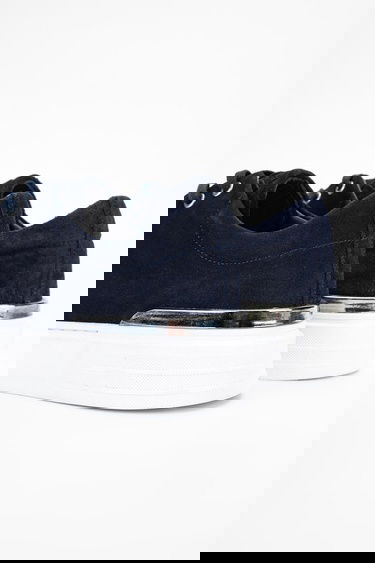  Valmenti Aletta Erkek Lacivert Süet Hakiki Deri Sneakers & Spor Ayakkabı