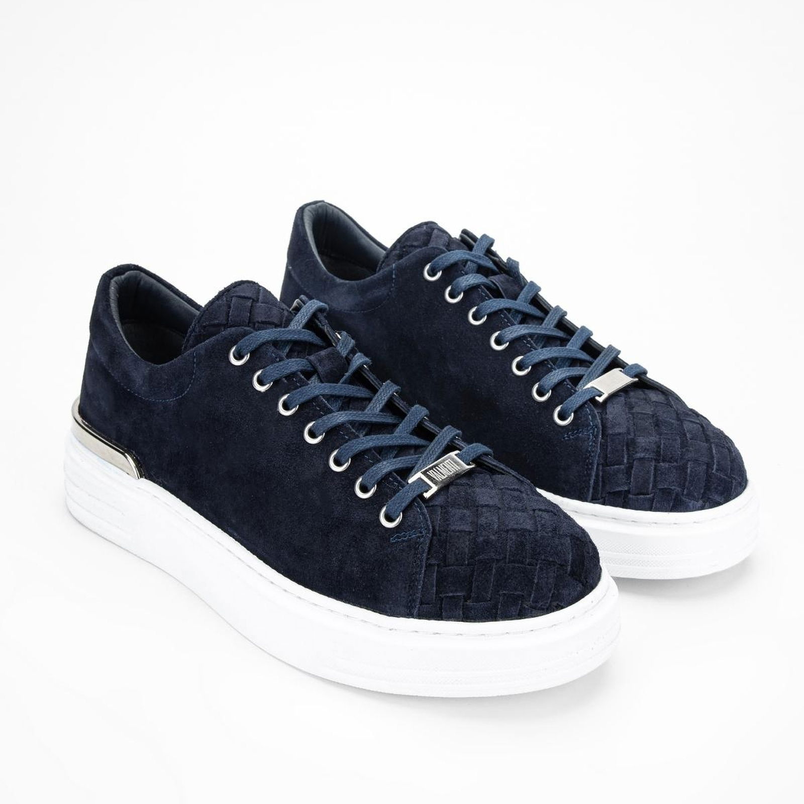 Valmenti Aletta Erkek Lacivert Süet Hakiki Deri Sneakers & Spor Ayakkabı