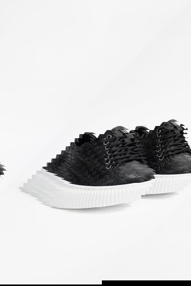  Valmenti Erkek Siyah Hakiki Deri Sneakers & Spor Ayakkabı