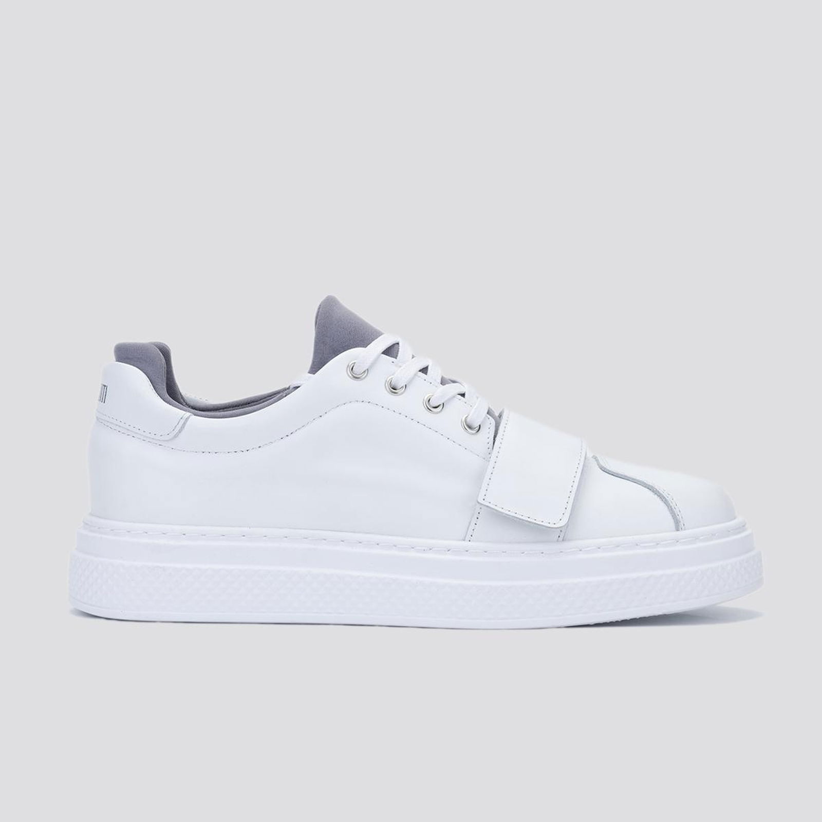 Valmenti Aegis Erkek Beyaz/gri Hakiki Deri Sneakers & Spor Ayakkabı