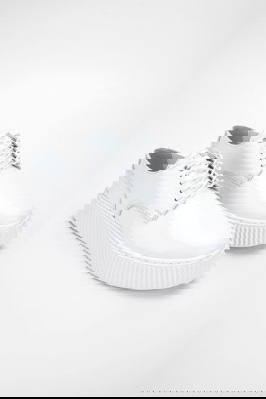  Valmenti Aden Erkek Beyaz Rugan Hakiki Deri Sneakers & Spor Ayakkabı