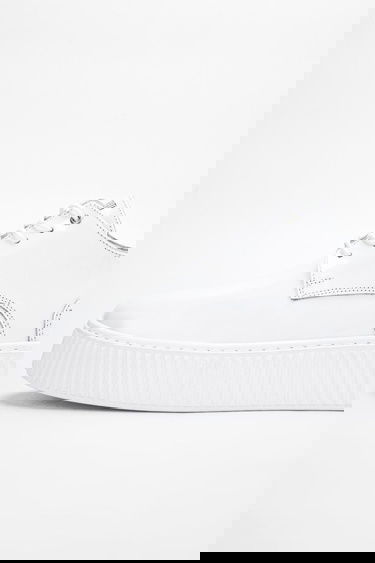  Valmenti Aden Erkek Beyaz Rugan Hakiki Deri Sneakers & Spor Ayakkabı