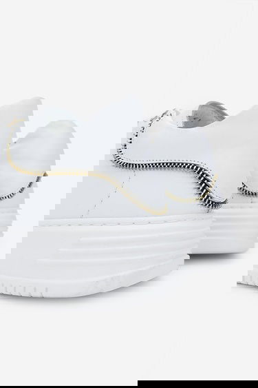  Valmenti Erkek Hakiki Deri Beyaz Sneakers & Spor Ayakkabı