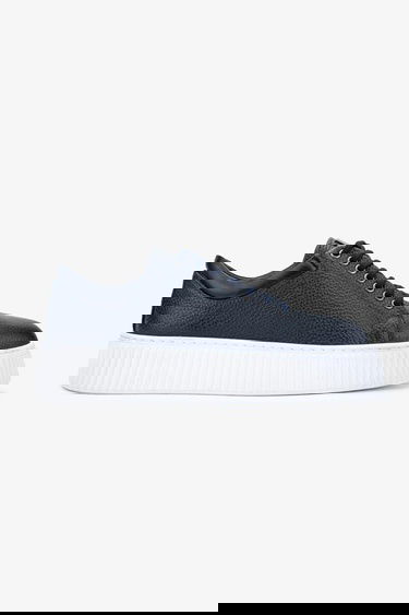  Valmenti Erkek Hakiki Deri Lacivert Sneakers & Spor Ayakkabı