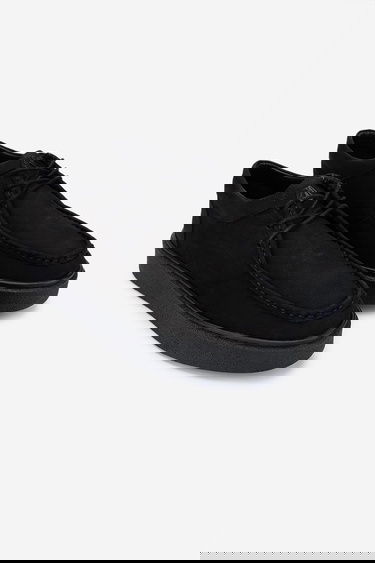  Valmenti Erkek Hakiki Deri Siyah Nubuk Casual Ayakkabı