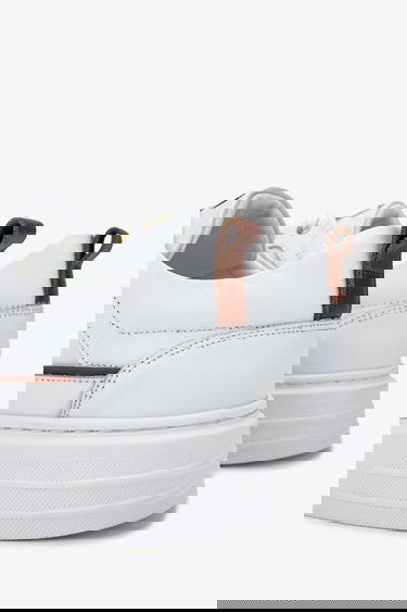  Valmenti Erkek Hakiki Deri Beyaz Sneakers & Spor Ayakkabı