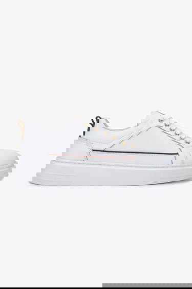  Valmenti Erkek Hakiki Deri Beyaz Sneakers & Spor Ayakkabı