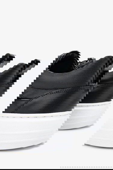  Valmenti Erkek Hakiki Deri Siyah Sneakers & Spor Ayakkabı