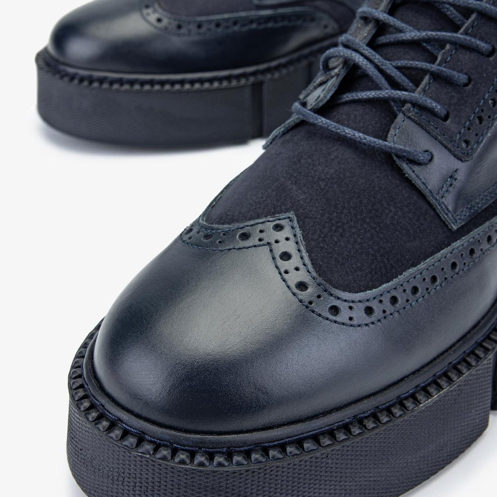 Valmenti Erkek Hakiki Deri Lacivert Sneakers & Spor Ayakkabı