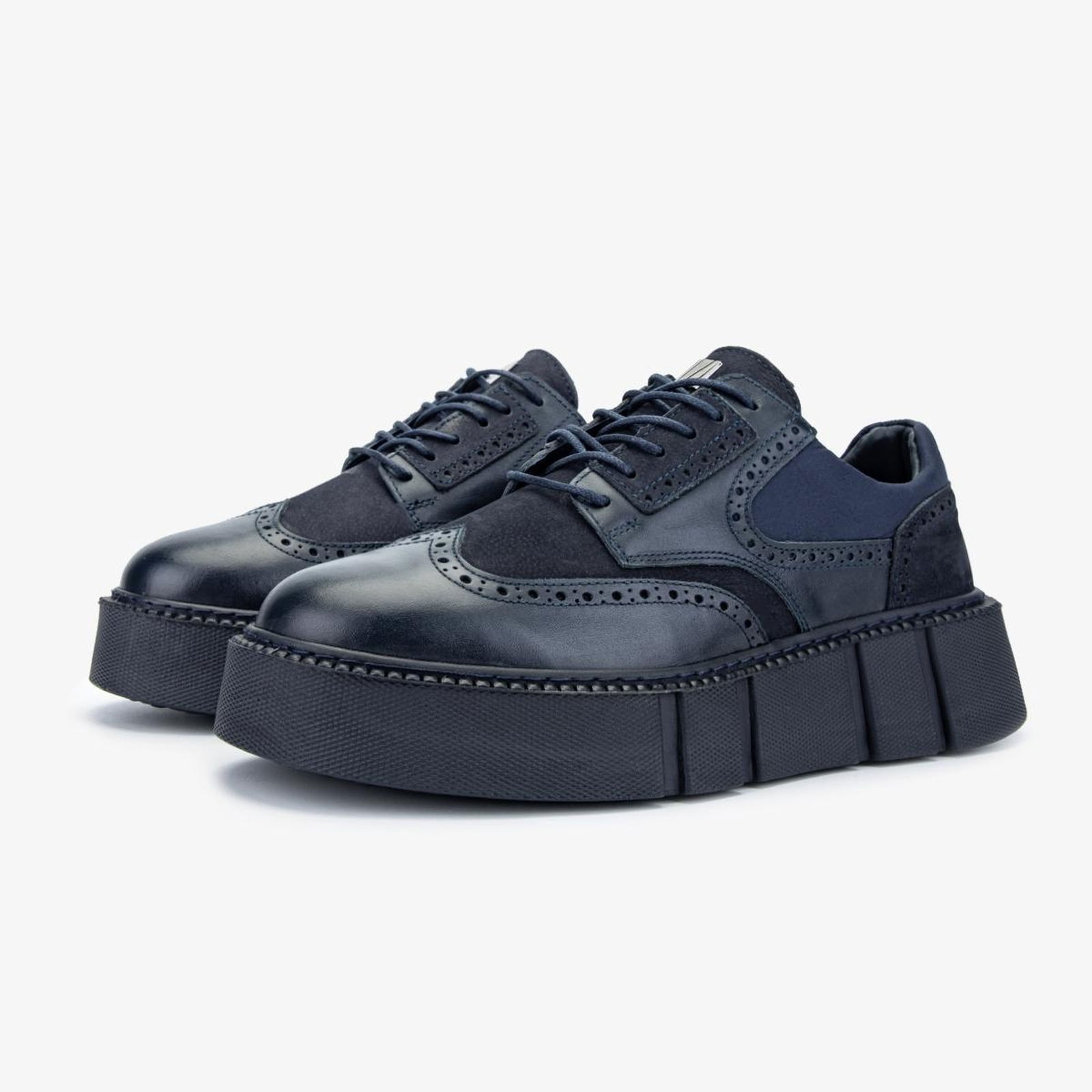 Valmenti Erkek Hakiki Deri Lacivert Sneakers & Spor Ayakkabı