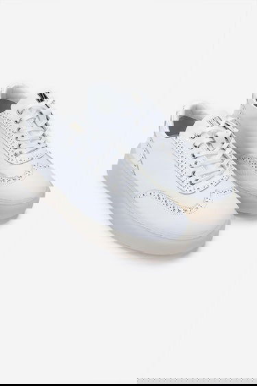  Valmenti Erkek Hakiki Deri Beyaz Sneakers & Spor Ayakkabı