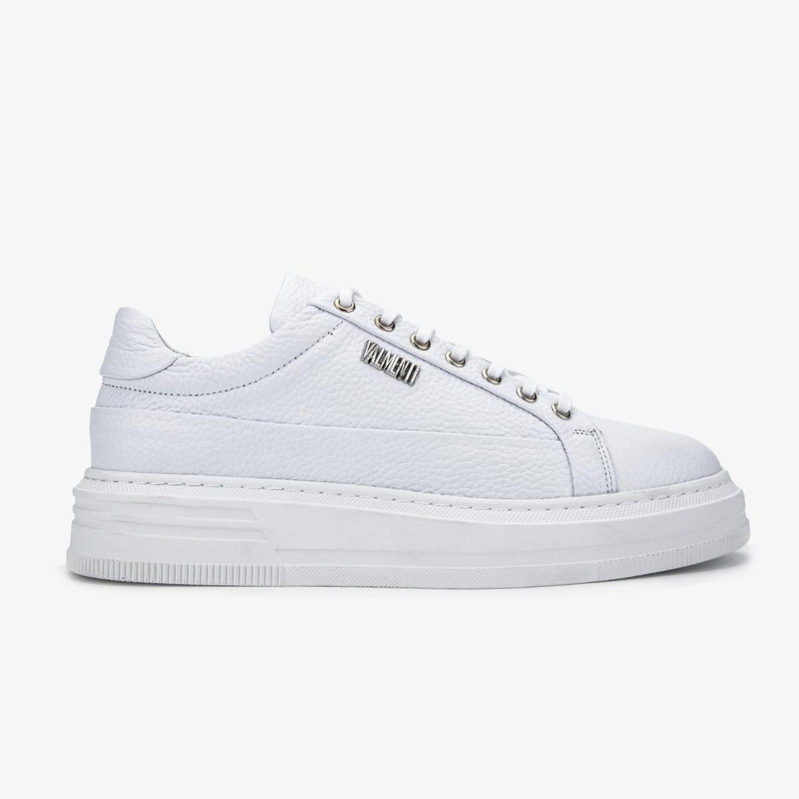 Valmenti Erkek Hakiki Deri Beyaz Sneakers & Spor Ayakkabı