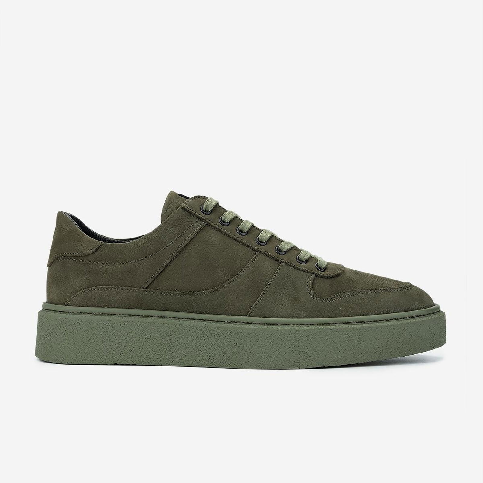 Valmenti Erkek Hakiki Deri Yeşil Sneakers & Spor Ayakkabı