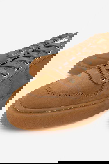  Valmenti Erkek Hakiki Deri Taba Sneakers & Spor Ayakkabı