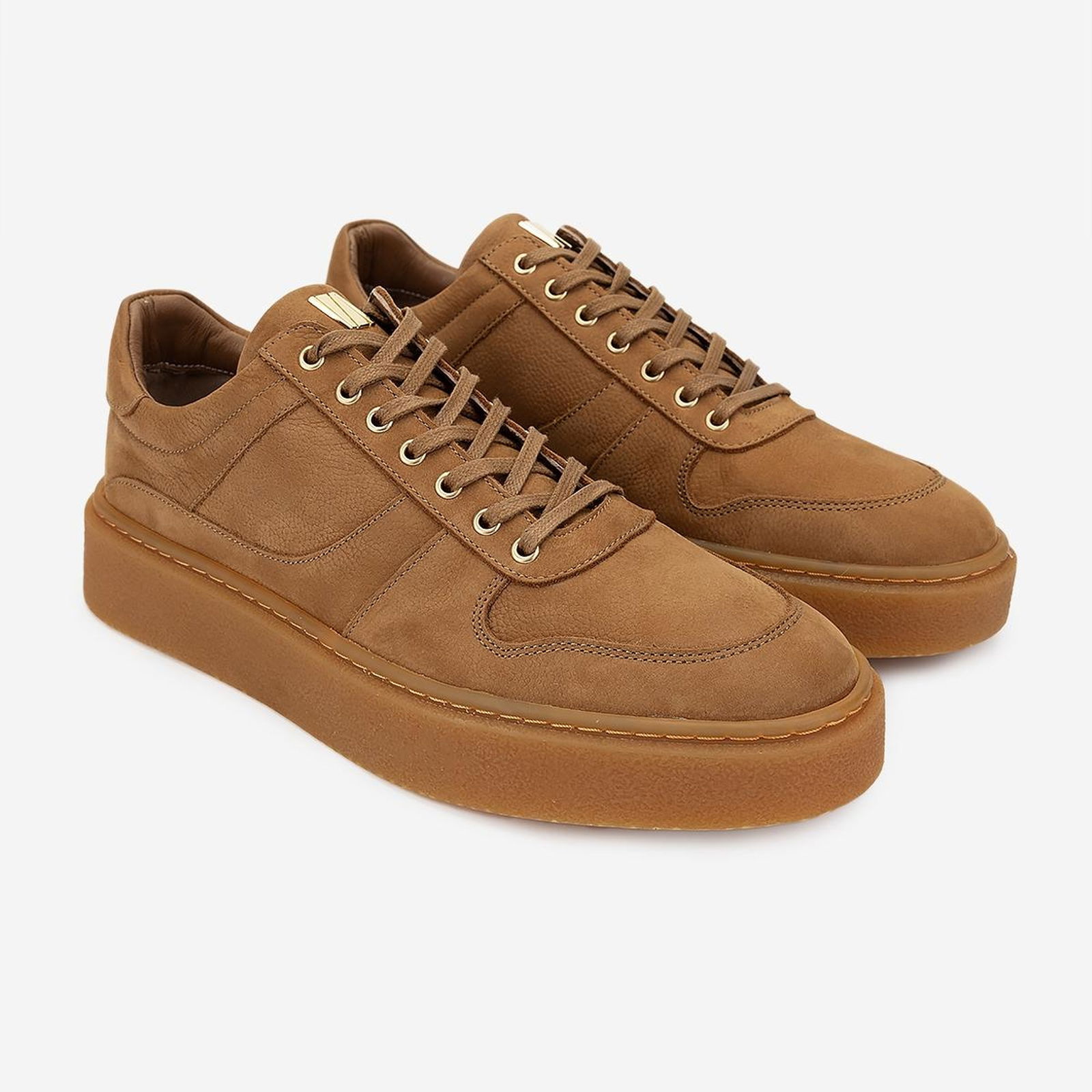 Valmenti Erkek Hakiki Deri Taba Sneakers & Spor Ayakkabı