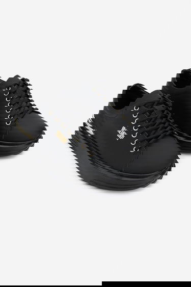  Valmenti Erkek Hakiki Deri Siyah Sneakers & Spor Ayakkabı