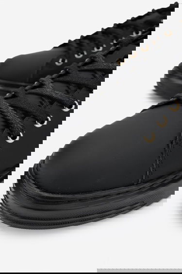  Valmenti Erkek Hakiki Deri Siyah Sneakers & Spor Ayakkabı
