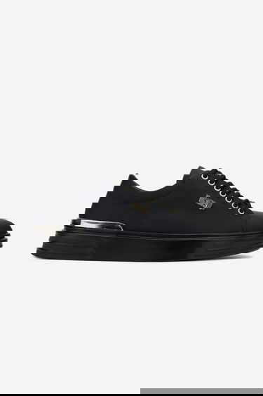  Valmenti Erkek Hakiki Deri Siyah Sneakers & Spor Ayakkabı