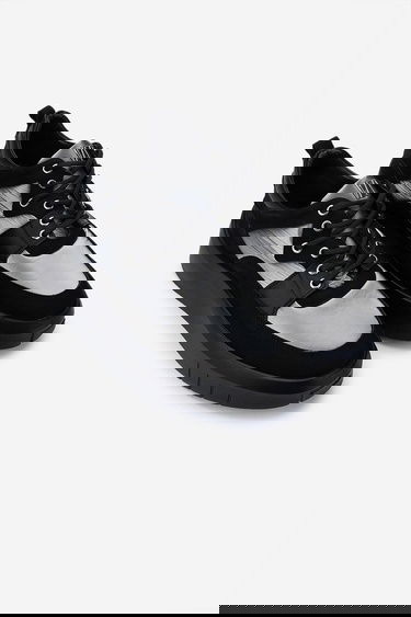  Valmenti Erkek Hakiki Deri Siyah Sneakers & Spor Ayakkabı