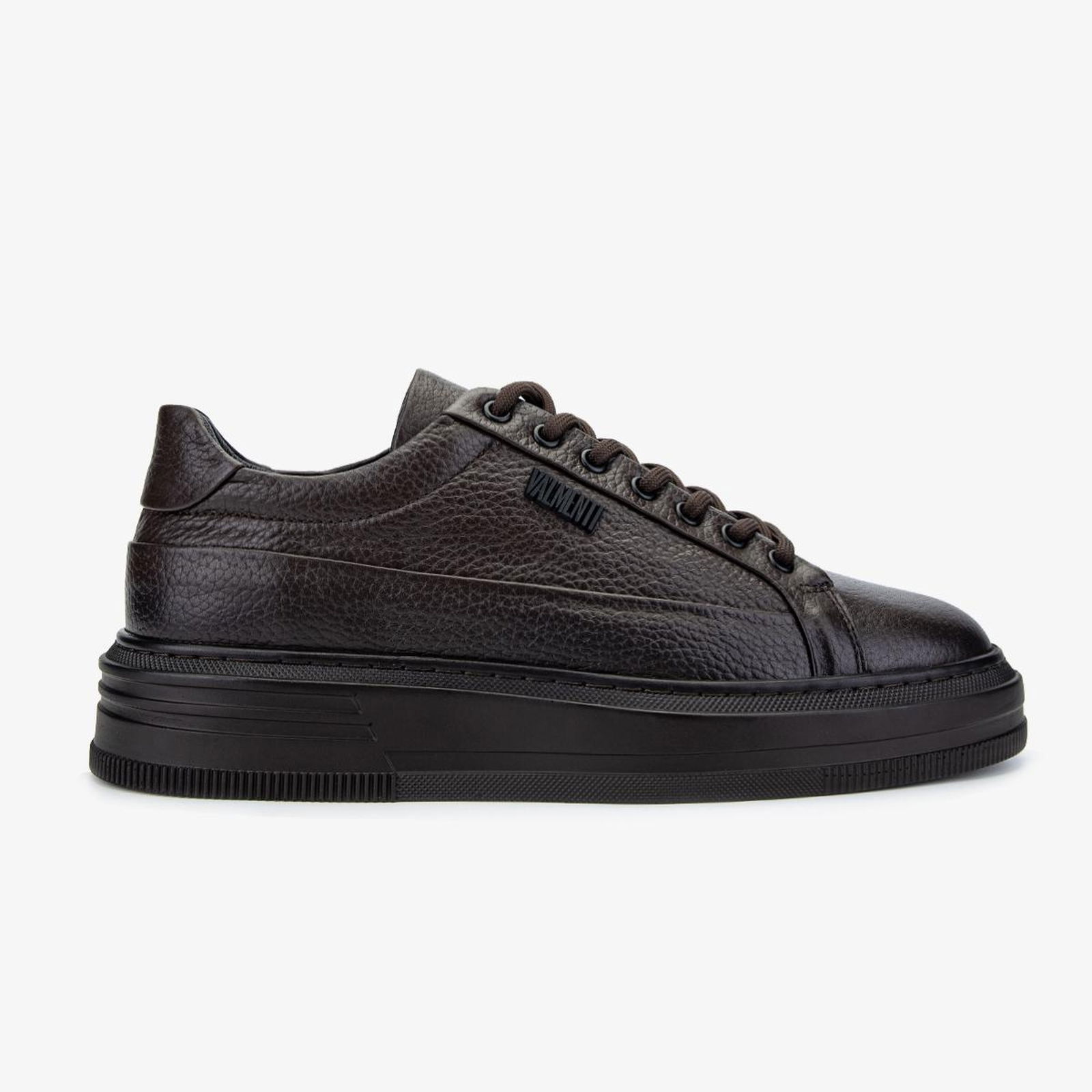 Valmenti Erkek Hakiki Deri Kahverengi Sneakers & Spor Ayakkabı