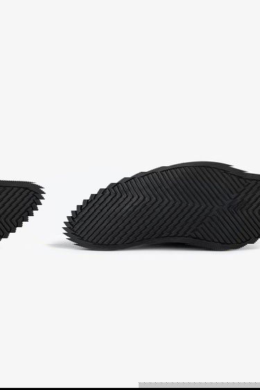  Valmenti Erkek Hakiki Deri Siyah Floter Sneakers & Spor Ayakkabı