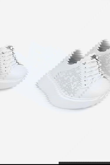  Valmenti Erkek Hakiki Deri Beyaz Sneakers & Spor Ayakkabı
