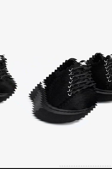  Valmenti Erkek Hakiki Deri Siyah Sneakers & Spor Ayakkabı
