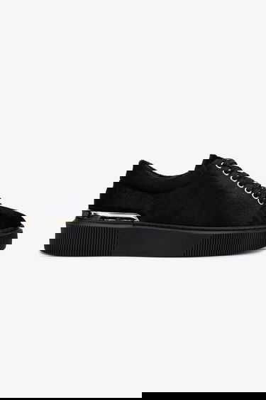  Valmenti Erkek Hakiki Deri Siyah Sneakers & Spor Ayakkabı