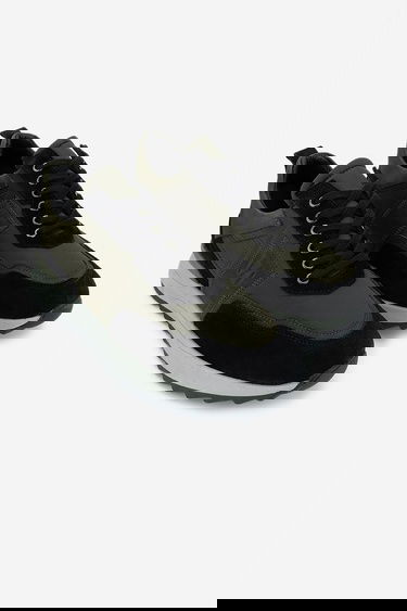  Valmenti Erkek Hakiki Deri Siyah/Haki Sneakers & Spor Ayakkabı