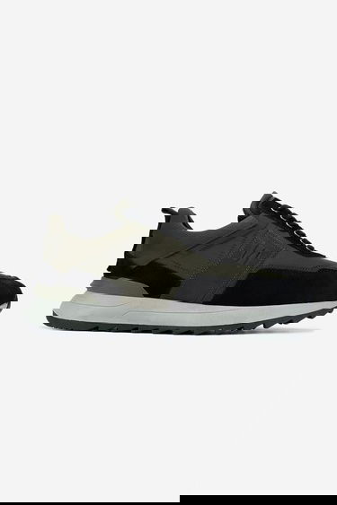  Valmenti Erkek Hakiki Deri Siyah/Haki Sneakers & Spor Ayakkabı
