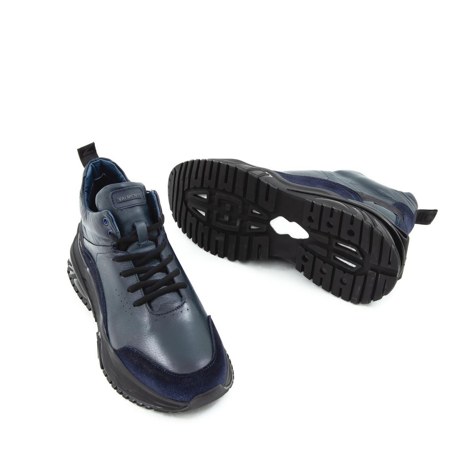 Valmenti Tosea Erkek Lacivert Hakiki Deri Sneakers & Spor Ayakkabı
