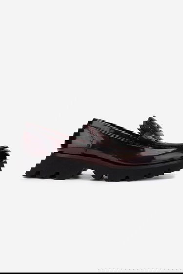  Valmenti Erkek Hakiki Deri Bordo Loafer Ayakkabı