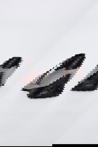  Valmenti Agatho Erkek Gri\Siyah Hakiki Deri Sneakers & Spor Ayakkabı