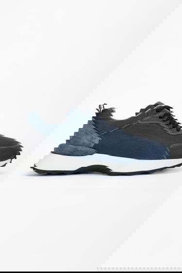  Valmenti Erkek Lacivert Hakiki Deri Sneakers & Spor Ayakkabı