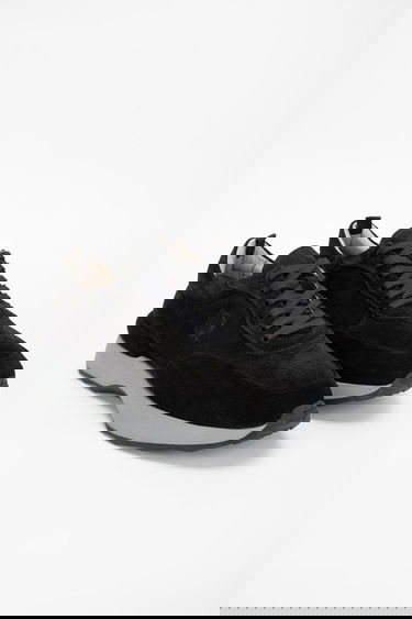  Valmenti Erkek Siyah Süet Hakiki Deri Sneakers & Spor Ayakkabı