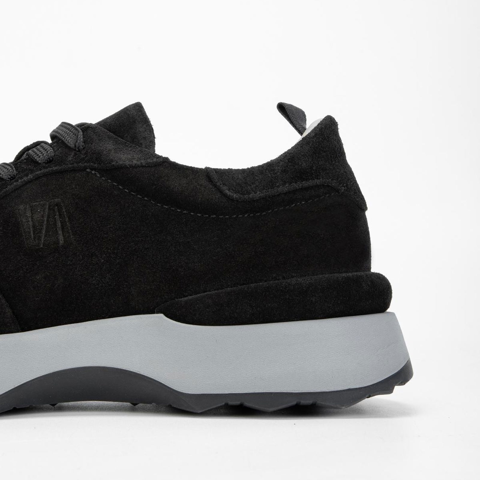 Valmenti Erkek Siyah Süet Hakiki Deri Sneakers & Spor Ayakkabı