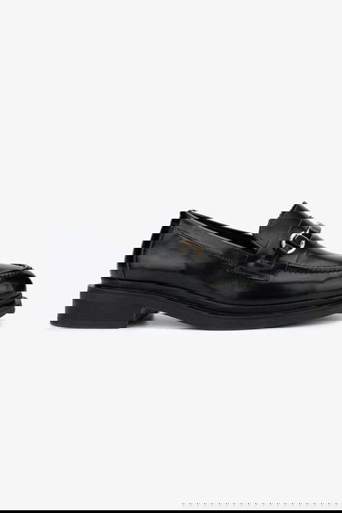  Valmenti Kadın Siyah Açma Loafer Ayakkabı