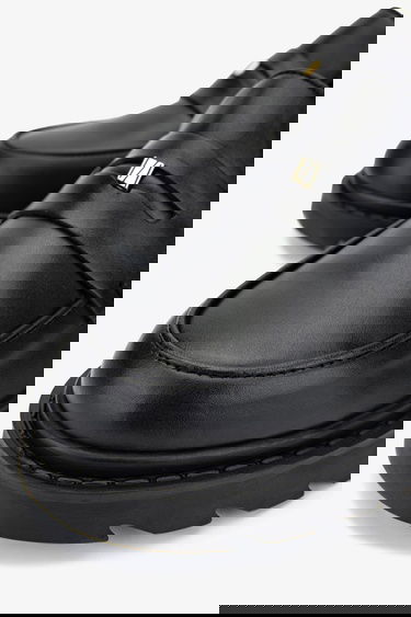  Valmenti Kadın Hakiki Deri Siyah Deri Loafer Ayakkabı