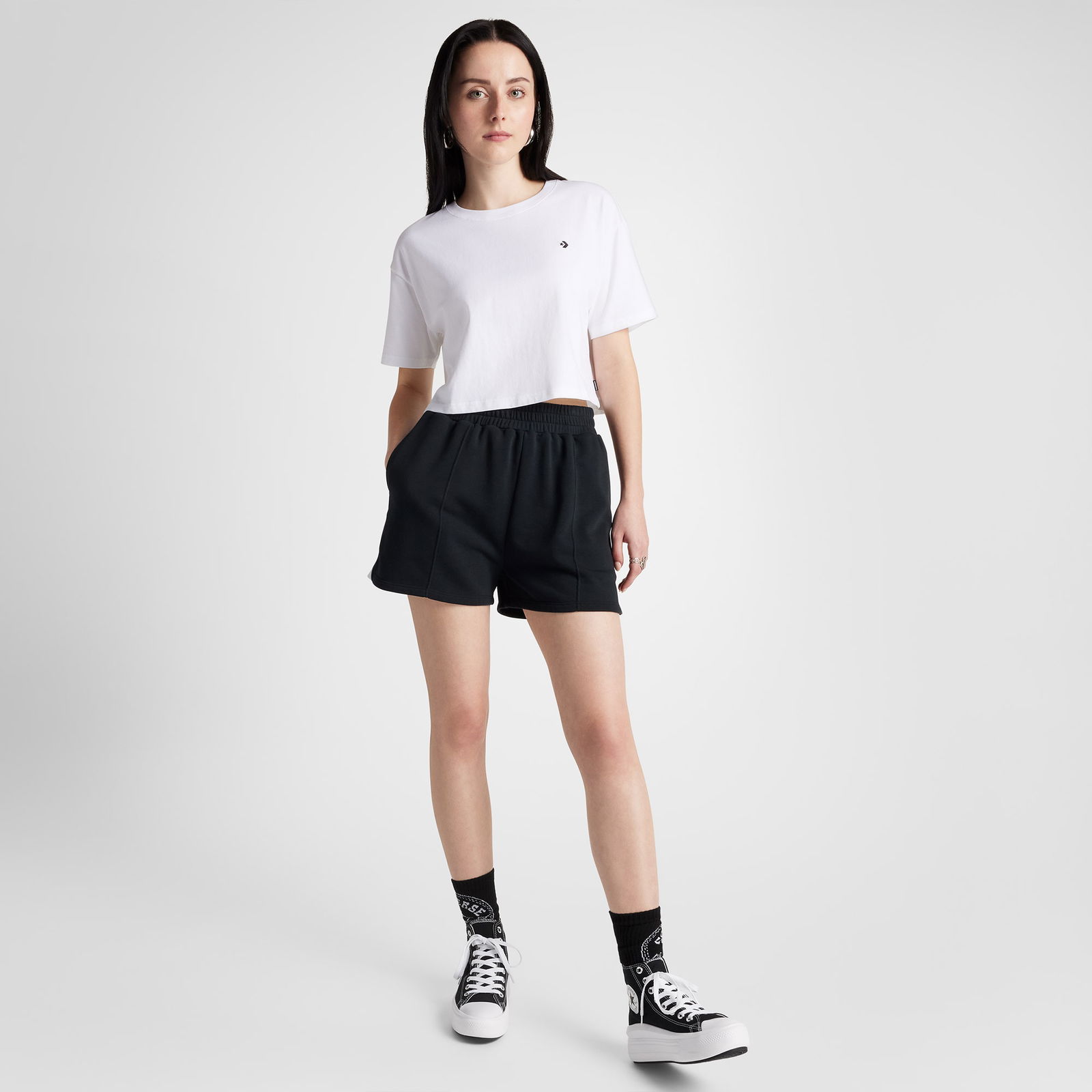Converse Kadın Star Chevron Siyah Şort