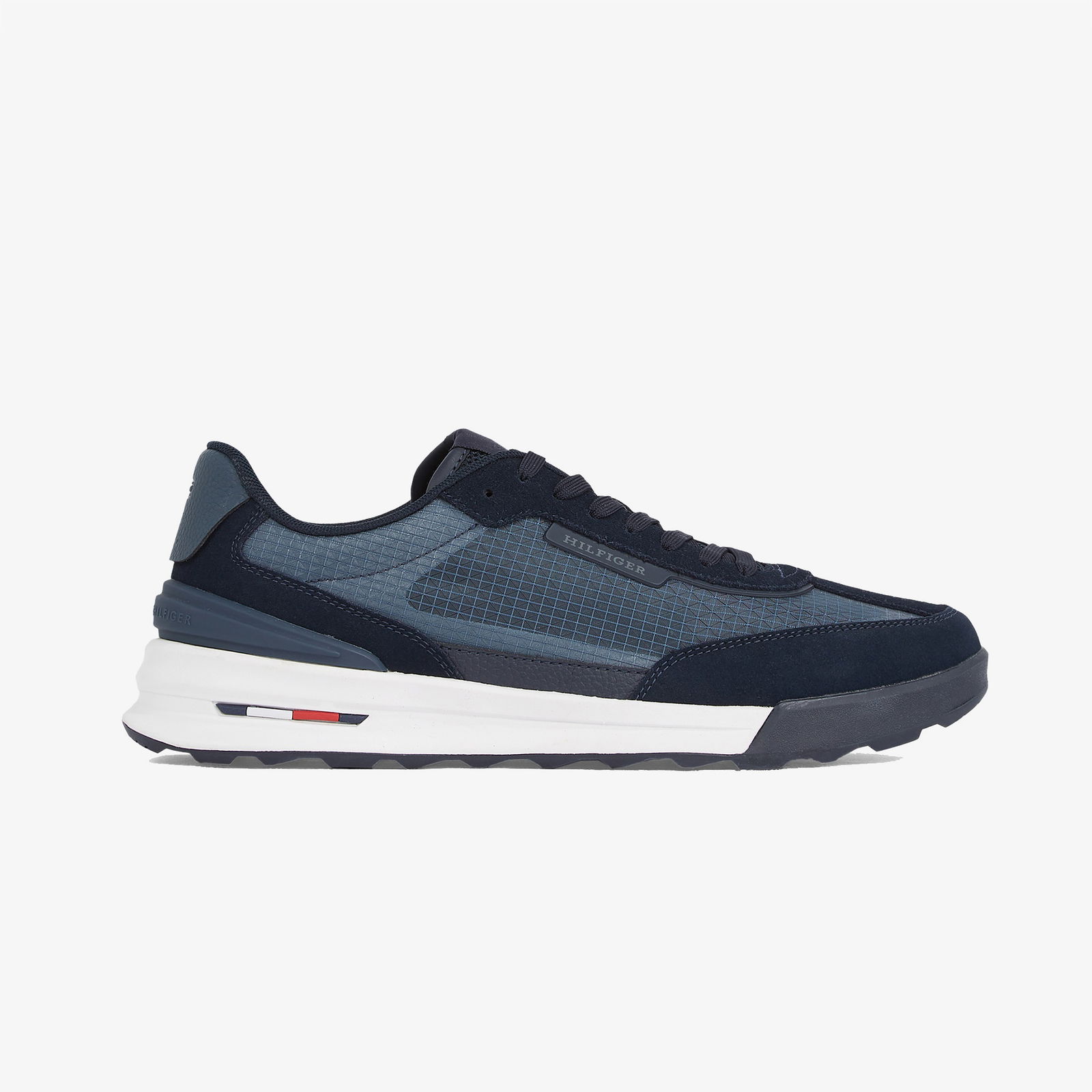 Tommy Hilfiger Retro Runner Seasonal Erkek Mavi Sneaker
