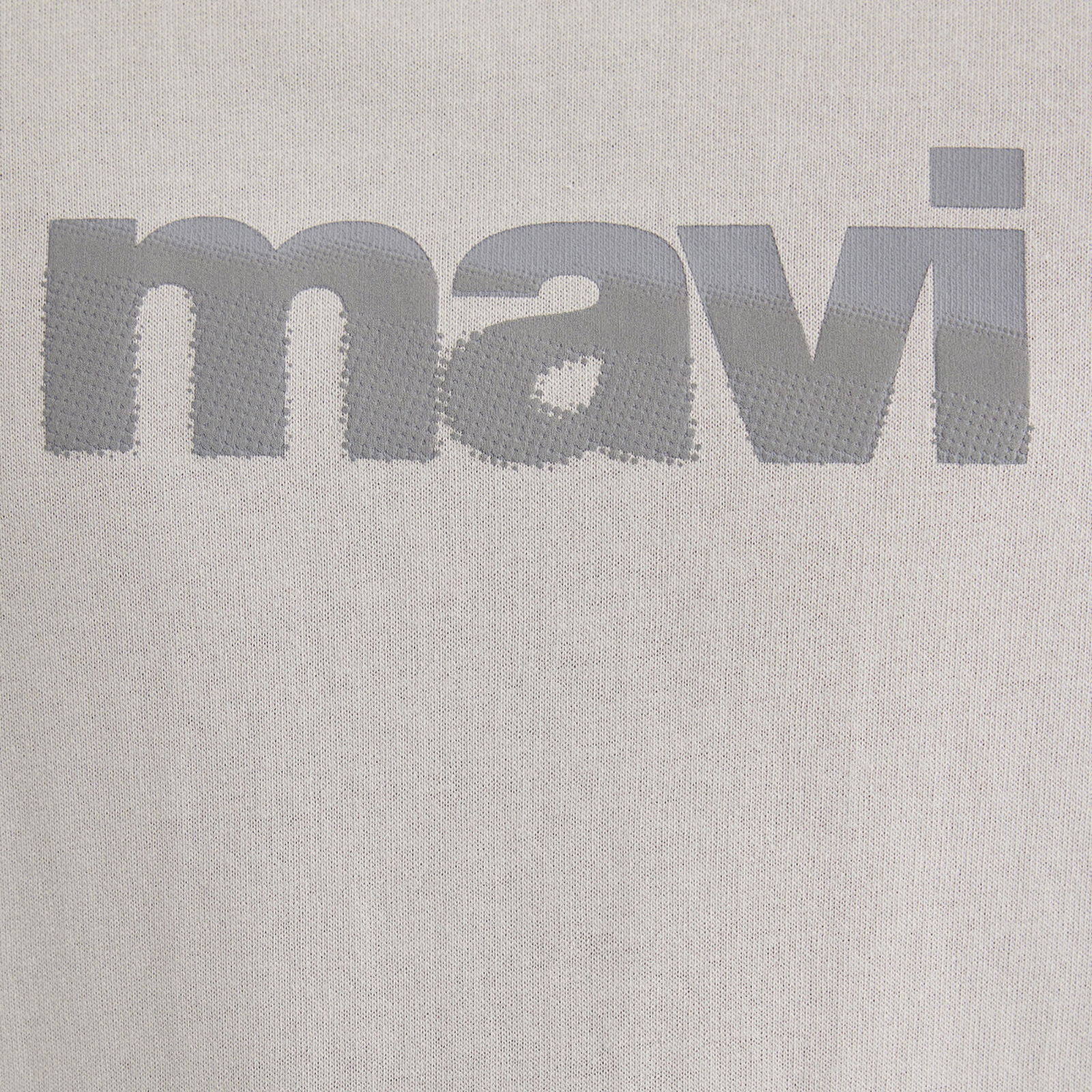 Mavi Mavi Baskılı Gri Tişört Loose Fit / Bol Rahat Kesim 0612522-70074