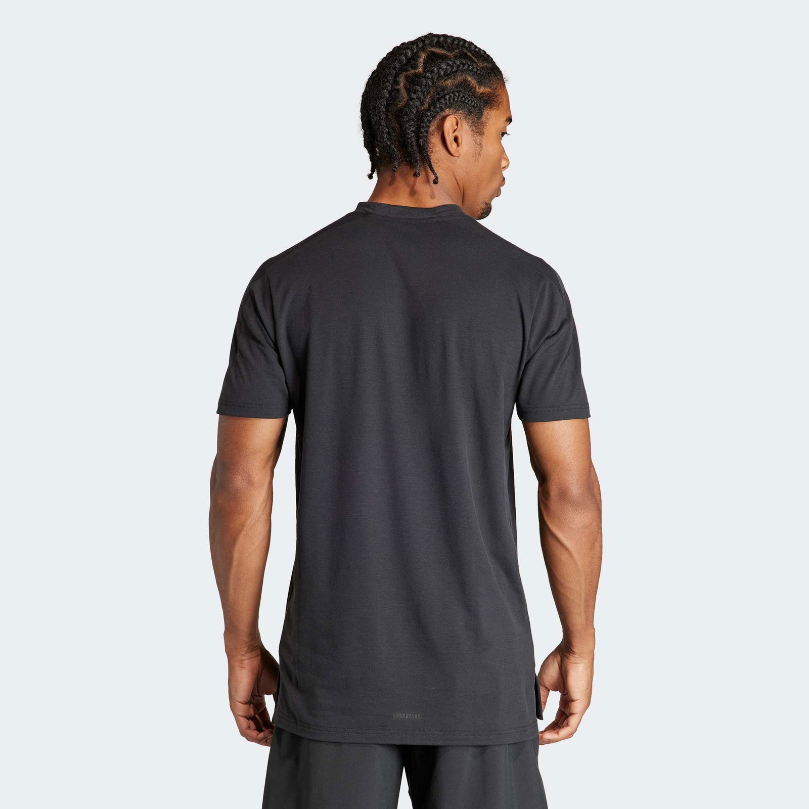 adidas Erkek Siyah Antrenman T-Shirt