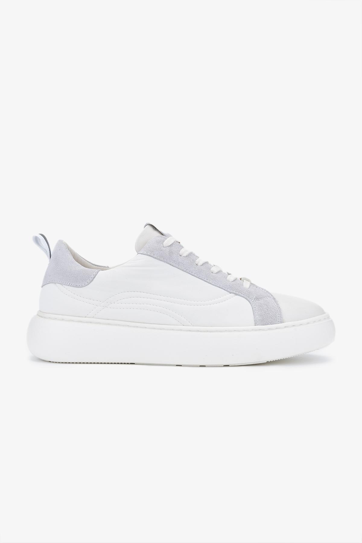 Valmenti Psky Erkek Beyaz/Beyaz Deri & Tekstil Sneakers & Spor Ayakkabı