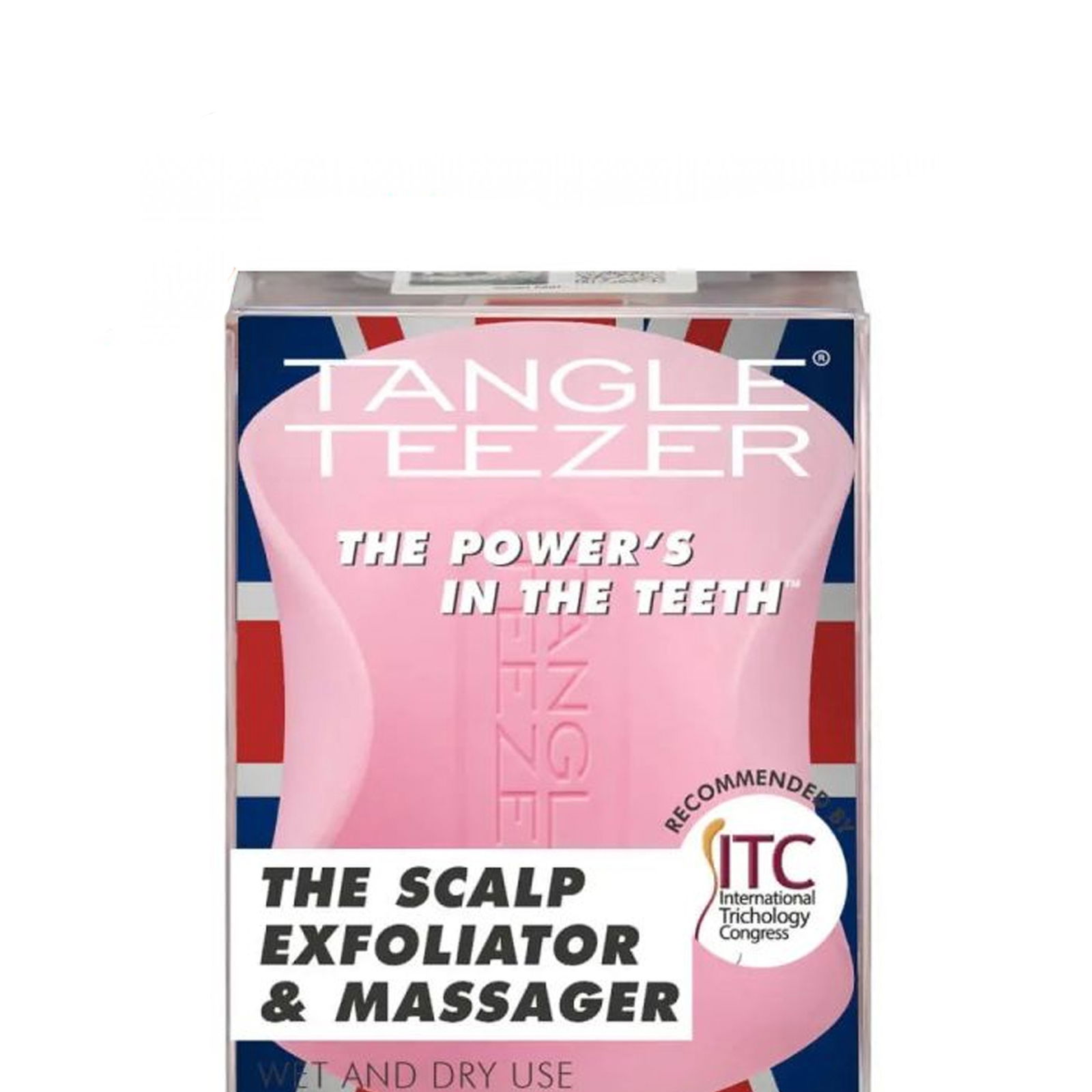 Tangle Teezer Scalp Brush Pretty Pink Saç Derisi Masaj Fırçası